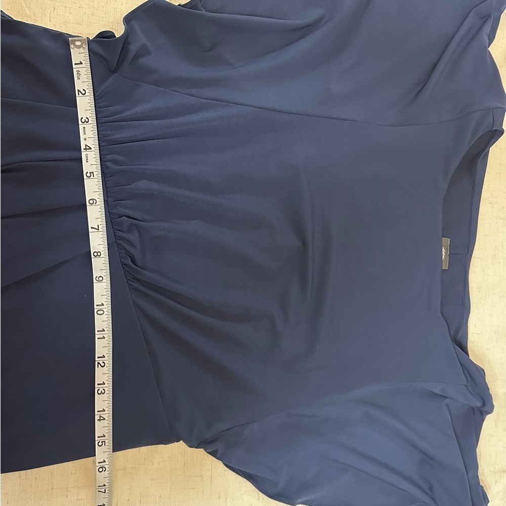 Vince Camuto Blue Midi Dress with Elegant Design 💙 - Picture 6 of 13
